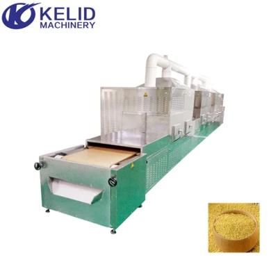 Tunnel - Belt Millet Grains Beans Curing Drying and Sterilization Machine
