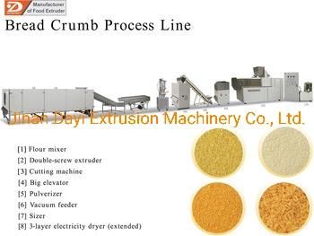 High Quality Breadcrumb Bread Crumbs Making Machine