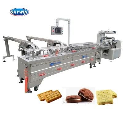 500-1200PCS/Min Custom Scale Sandwich Soft Hard Biscuit Snack Produce Machine