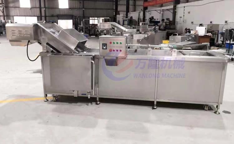 Fish Shrimp Prawn Lobster Chicken Breast Meat Automatic Washing Cleaning Machine with High Pressure Spray