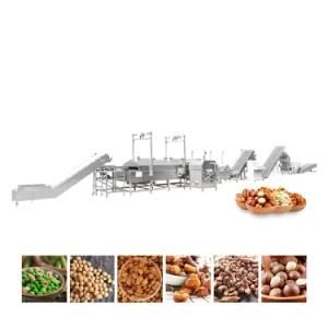 Automatic Frying Nut Production Line Frying Many Kinds of Nuts Machine