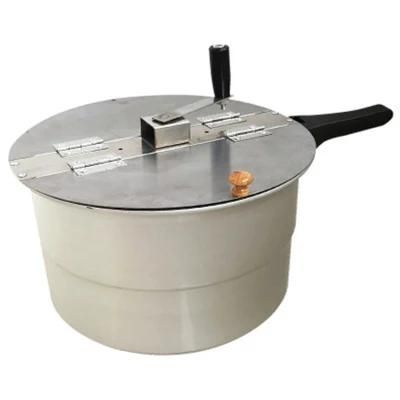 Gas Stove Home Use Aluminum Popcorn Pot Holloware Non-Stick Popcorn Kettle Pan