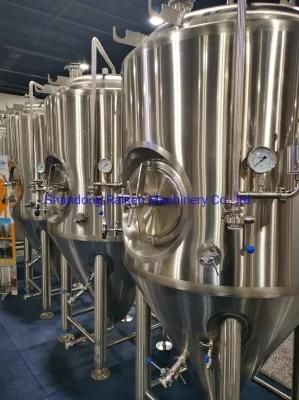 7hl 700L 7bbl Stainless Steel Beer Fermentaion Tanks, Fermenters with 60 Degree Cone, ...