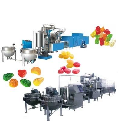 Automatic Gummy Jelly Candy Machine Candy Depositing Line