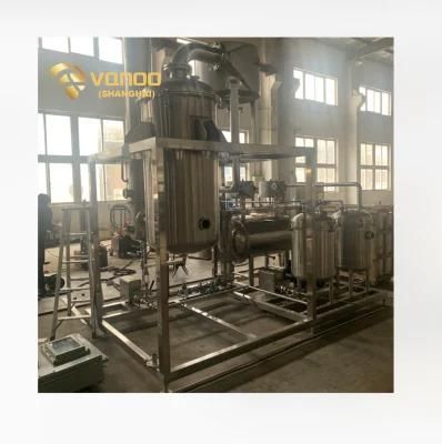 Double Effect Forced Circulation Vacuum Evaporator Concentrator for Tomato Paste