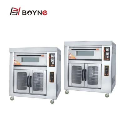Bakery Kitchen Machine Gas Baking Oven with Proofer