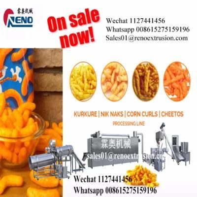 Fully Automatic Industrial Kurkure Cheetos Nik Naks Making Machine
