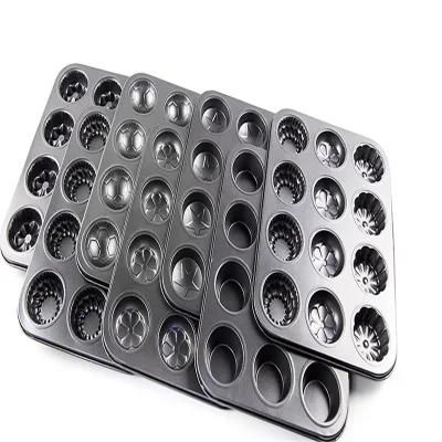 Rk Bakeware China- Silicone Glazed Muffin Cupcake Tray for Wholesale Bakeries