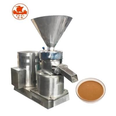 Automatic Peanut Sesame Nut Almond Butter Making Colloid Mill Machine