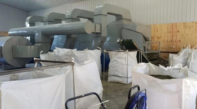 1000/1500/2000/3000/5000lbs Contiunous Industrial Hemp Leaf Flower Biomass Mesh Belt Dryer
