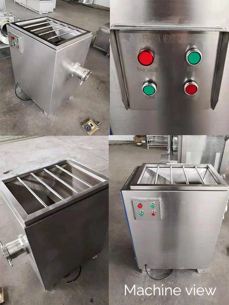 Industrial Commercial Electric Chicken Fish Bone Beef Meat Mince Mincer Grinding Grinder Machine