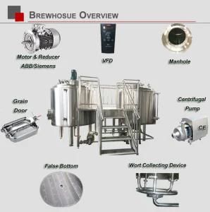 Electric Steam Direct Fire Heating System Mini Micro Beer Brewing Brewery Fermenting ...