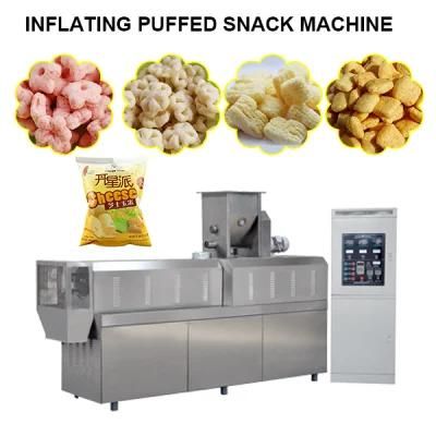 Twin Screw Puffed Rice Making Machine /Corn Puff Processing Line Factory Price with Ce