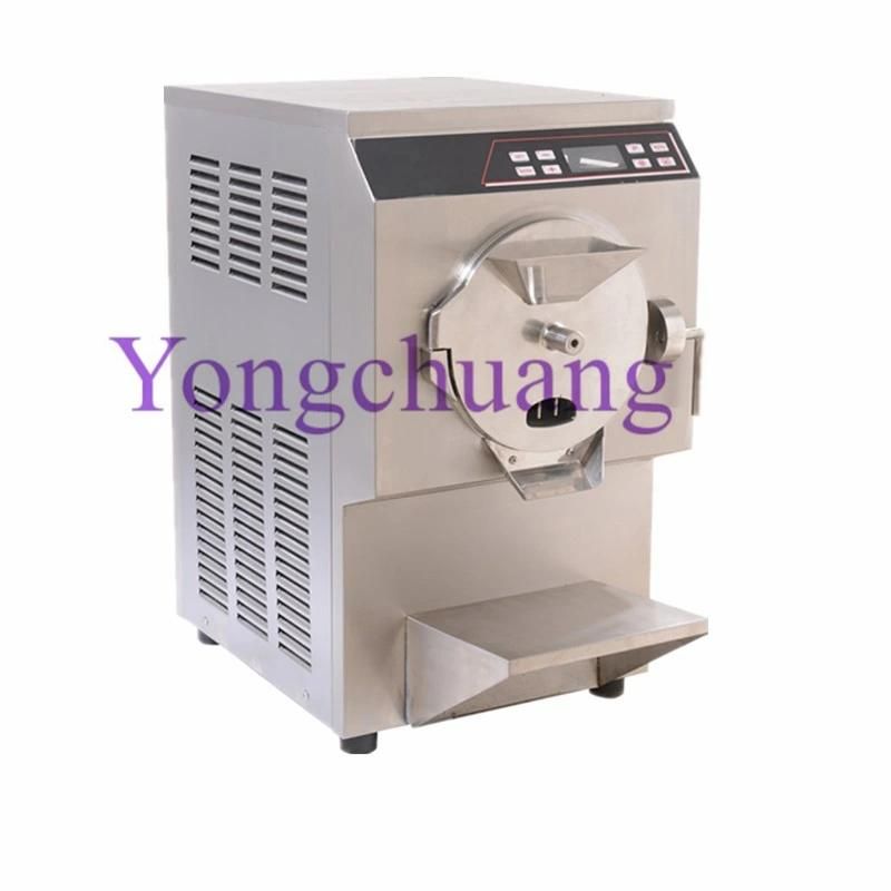 Stainless Steel Gelato Machine with LCD Display Screen