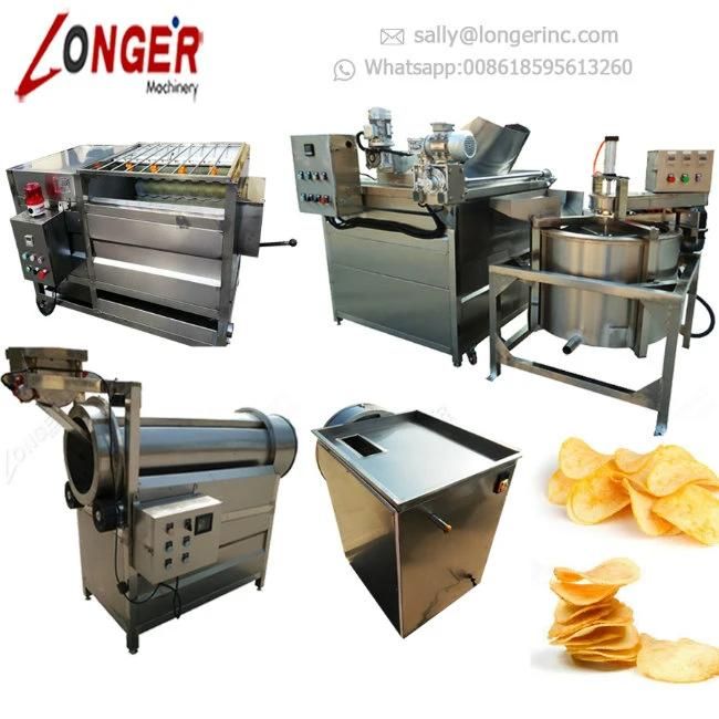 Commercial Small Scale Potato Chips Line