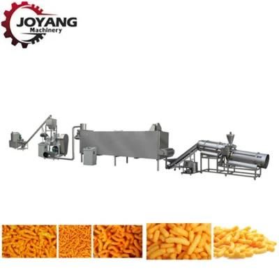 Industrial Snacks Extruder Baked Kurekure Corn Snacks Production Line