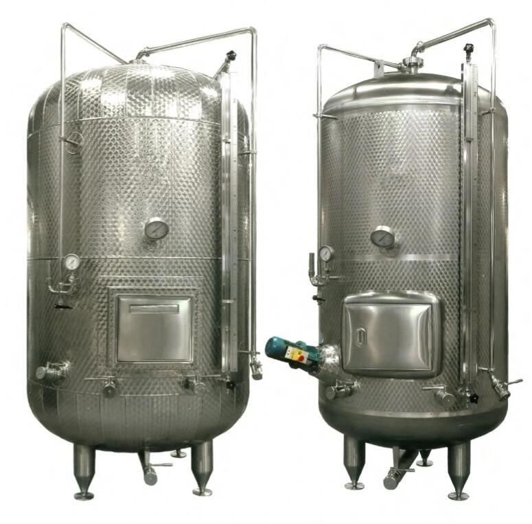 Chilled Water Cooling Jacketed Tank with Mixing Agitator