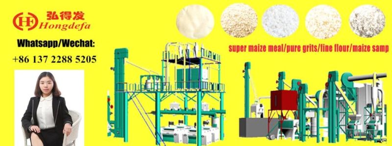 Maize Corn Flour Hammer Milling Plant Wheat Roller Mill Making Machine