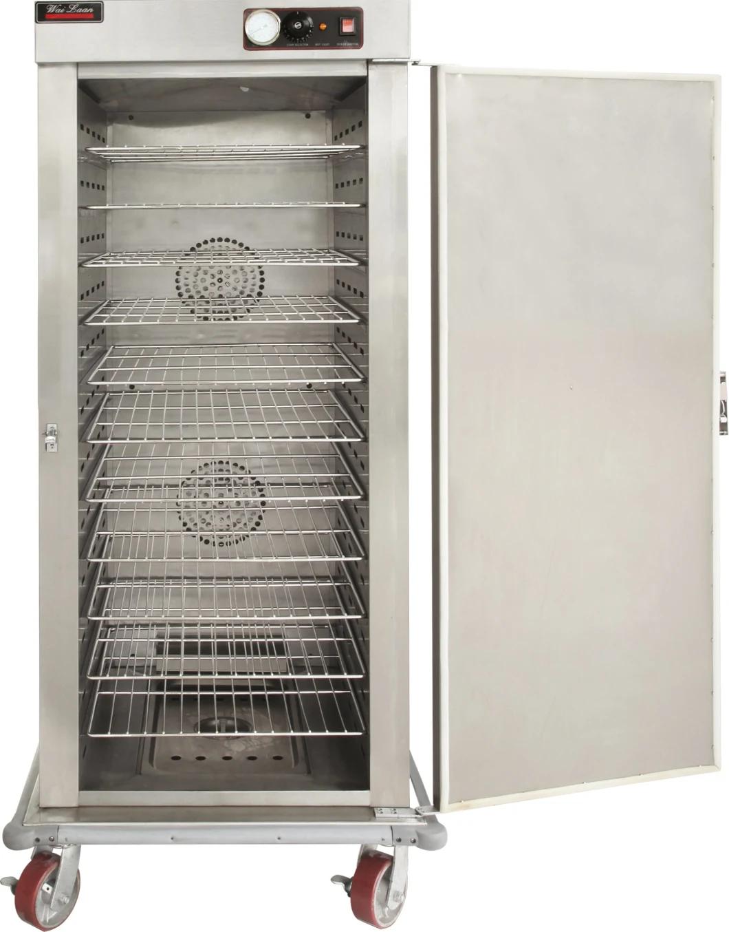 Double Doors Commercial Food Warmer Cart Catering Equipment