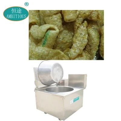 Commercial Electric Heating Deep Fryer Machine Pork Skin Batch Fryers
