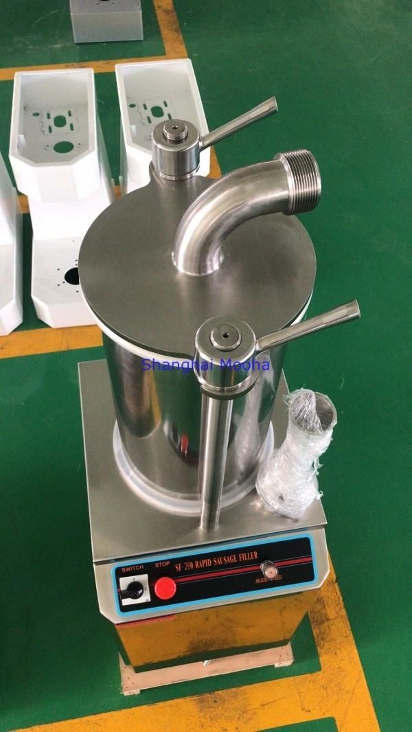 Stainless Steel Automatic Piston Sausage Filler15L Hydraulic Sausage Stuffer Making/ Commercial Sausage Filling Maker