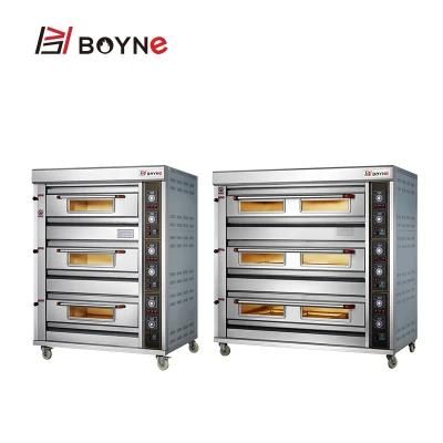 Commercial Gas Three Layer Nine Trays Baking Oven