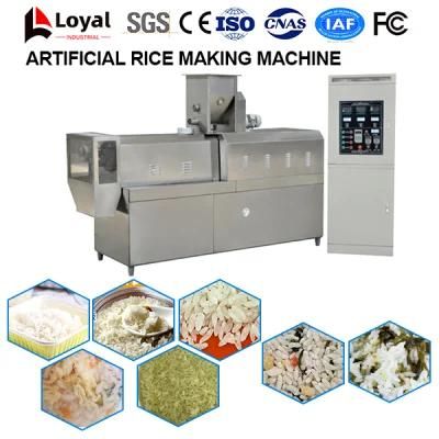Extrusion Nutritional Rice Extruder Machine/Extruder Artificial Rice Production Line Made ...