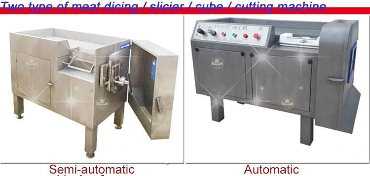 Commercial Small Meat Dicing Cube Cutting Dicer Cuber Machine