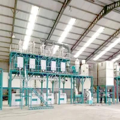 Automatic Maize Wheat Corn Flour Meal Grits Grinding Mill Machine Grinder Milling ...