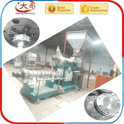 Complete Animal Feed Pellet Floating Fish Food Processing Line