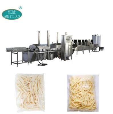 1000kg/H Frozen French Fries Production Line