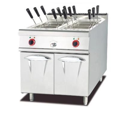 Electric Pasta Range with Cabinet 12 Baskets (LUR-888)