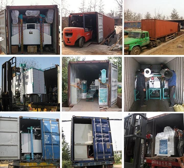 Maize Milling Machines with 110kw Diesel Generator