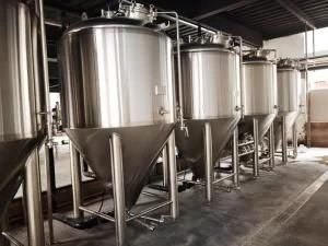 Beer Fermentation Tank, Conical Fermenter, Unitank, CCT, Sotrage Tank, Stainless Steel ...