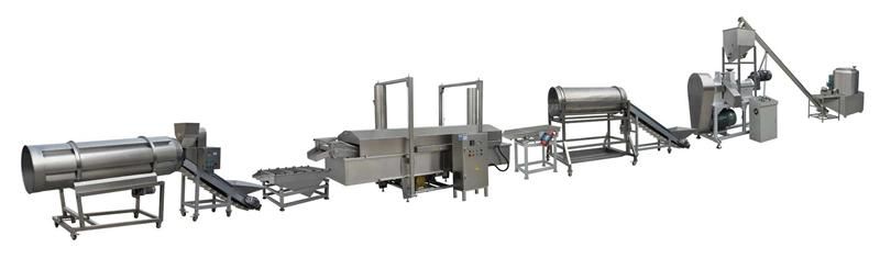 Fried and Baked Maize Corn Cheetos Nik Nak Kurkure Chip Snack Production Line