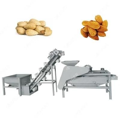 Small Size Apricot Nut Cracking Shelling Machine Hazelnuts Shell Almond Cracker Machine