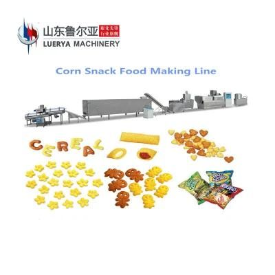 Puffed Corn Extruder Puffs Snack Making Machines