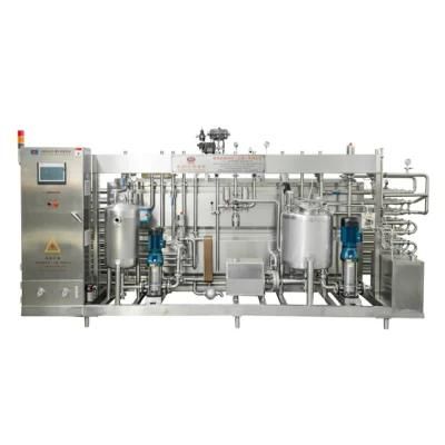 The Latest Technology Juice and Milk Uht Tube Sterilizer for Liquid Food Production Line