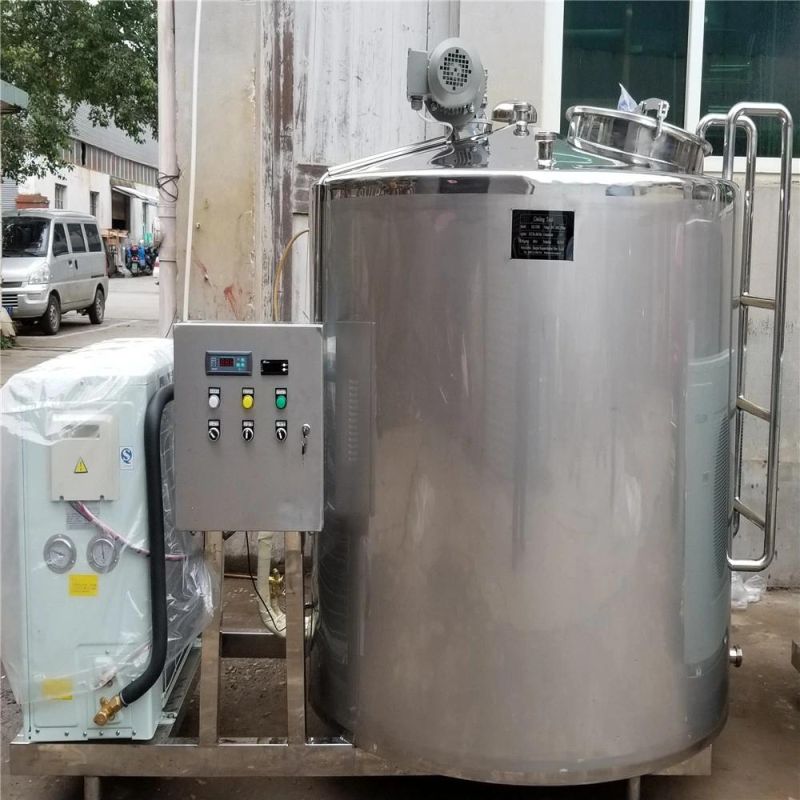 2000L Stainless Steel Liquid Cooling Mixing Tank Price