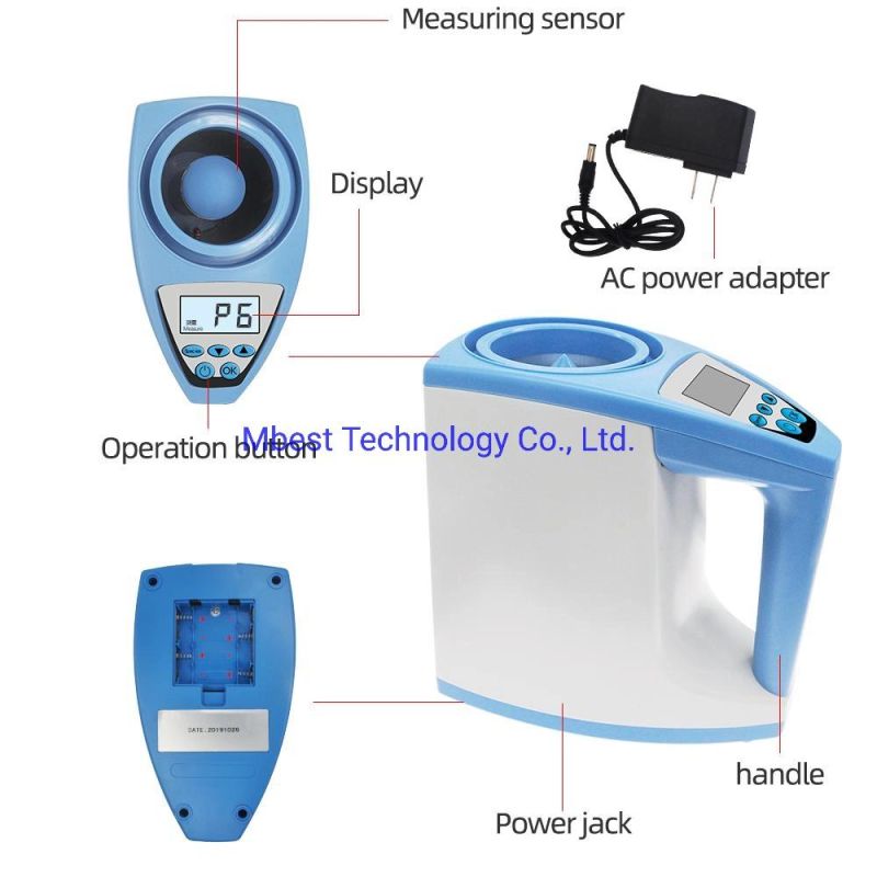 Lds-1g Grain Moisture Tester High Precision Automatic Digital Corn Rice Wheat Moisture Humidity Gauge Meter Tester Detector