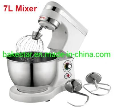 B7 7L Planetary Industrial Bakery Mixer Machines Equipment Heavy Duty Bakery Mixer Flour ...