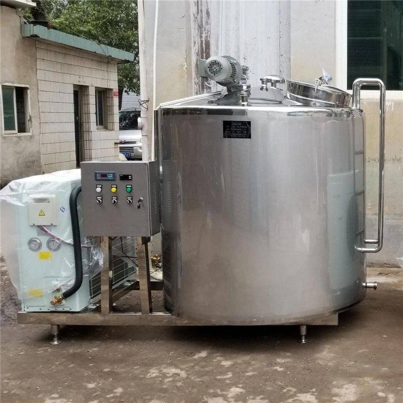 Stainless Steel R22 404A Milk Cooling Vertical Milk Chilling Vat Price