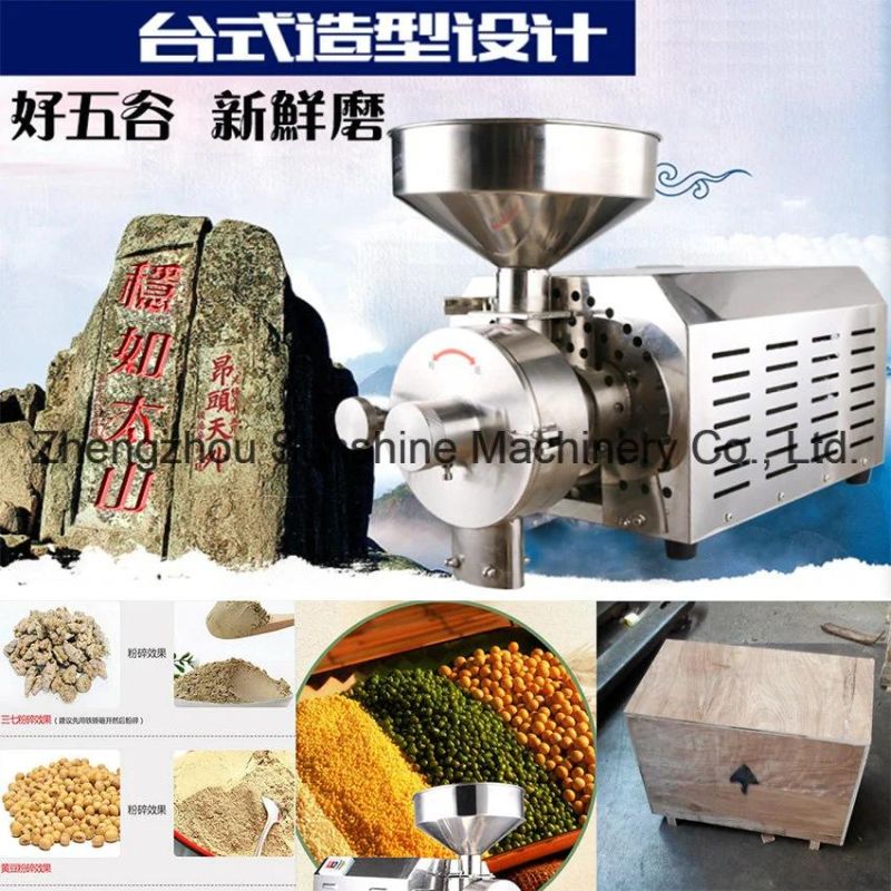 Stainless Steel Cocoa Bean Spice Pepper Grinder Grinding Machine