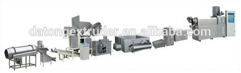 Crispy Chip Fried Wheat Flour Snack Food Making Machine