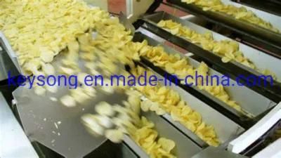 China Manufacturer Fresh potatoes Chips Making Machine