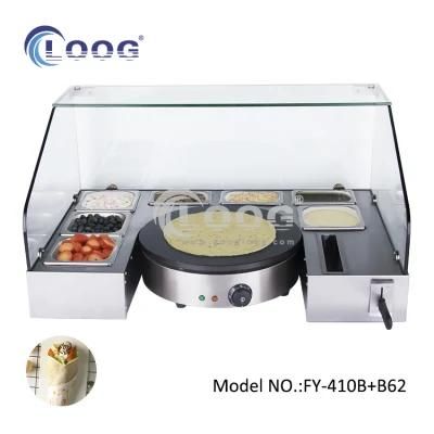 Luxury New Crepe Serving Station for Cast Iron Crepe Maker Restaurant Equipment Non-Stick ...