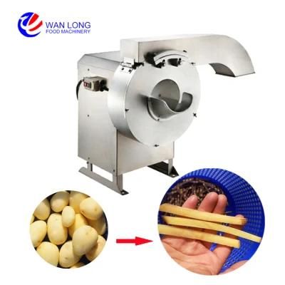 Frozen French Fries Production Line Making Cutter Frozen French Fries Cutting Machine