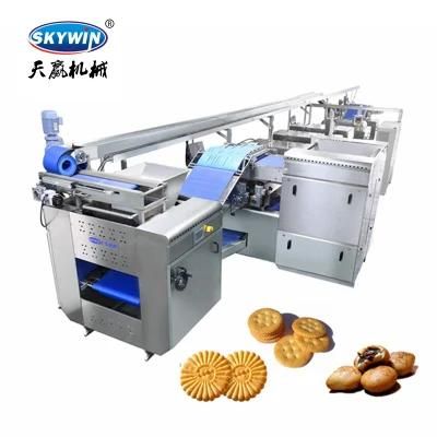 Factory Commercial Biscuits Machine Making Line Production Automatic Servo Motor Cookies ...