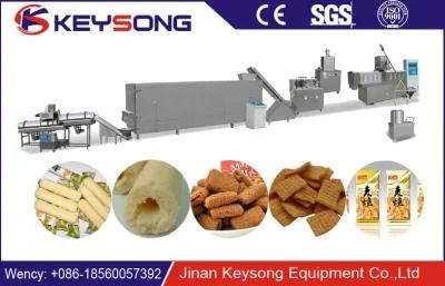 High Capacity Core Filled Corn Rice Wheat Puff Snack Food Making Machine