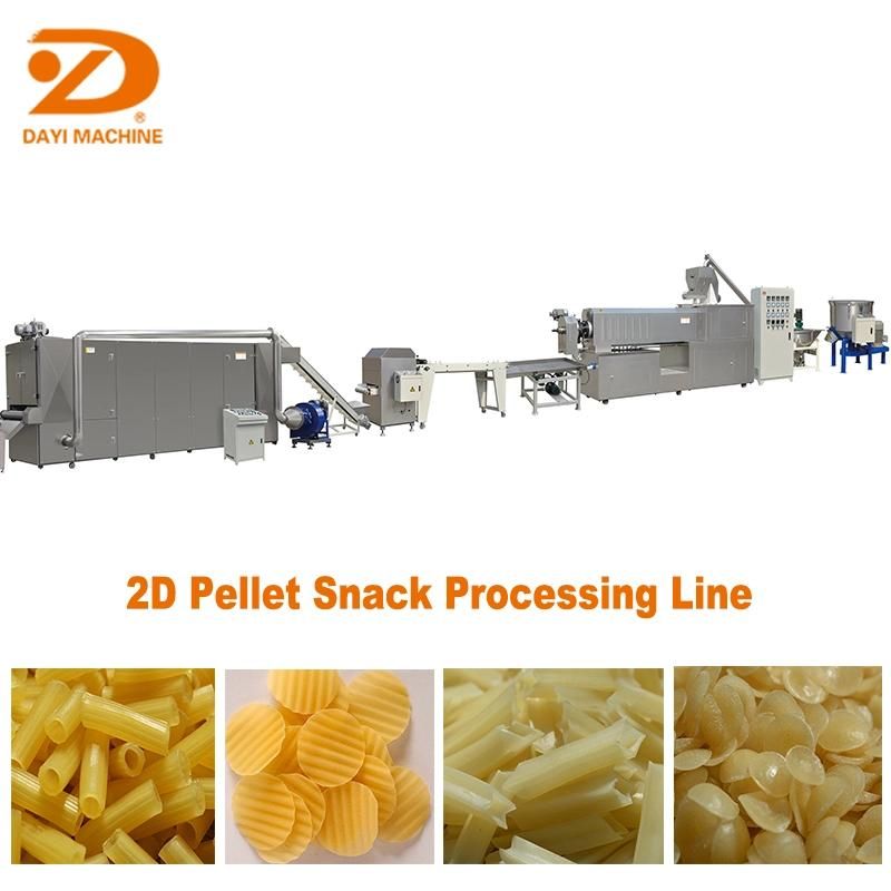 Most Advanced 2D 3D Pellet Snacks Making Machine